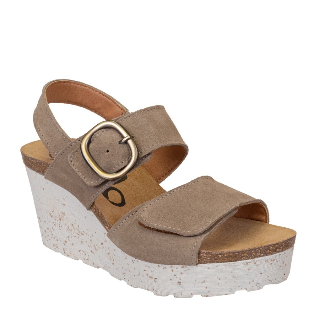 OTBT - PEASANT in GREIGE Wedge Sandals size 8